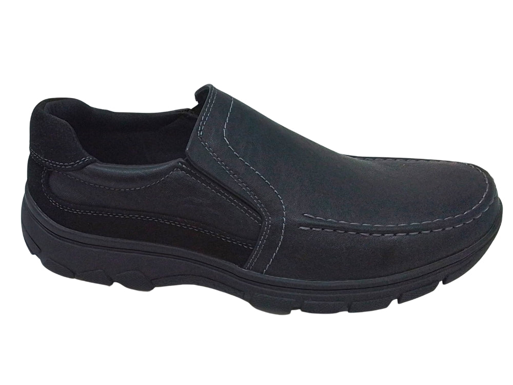 LS27 Men's Cushion Walk Shoe - Black